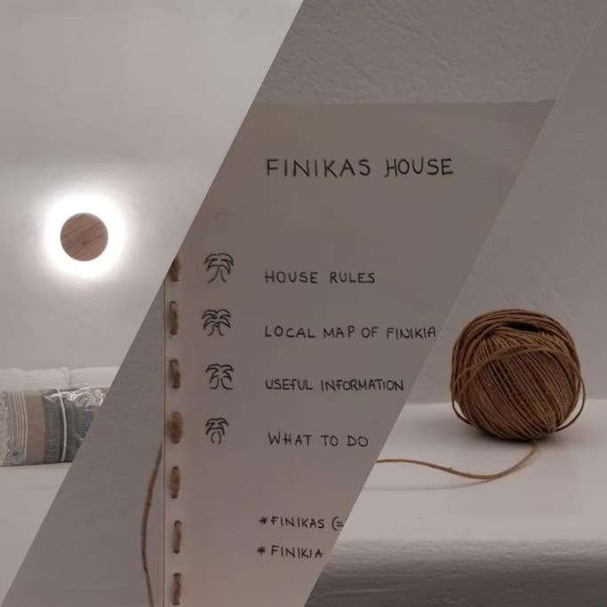 Apartmán Finikas Cave House Foinikiá Exteriér fotografie